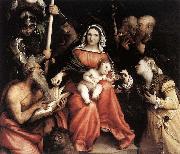 Mystic Marriage of St Catherine Lorenzo Lotto